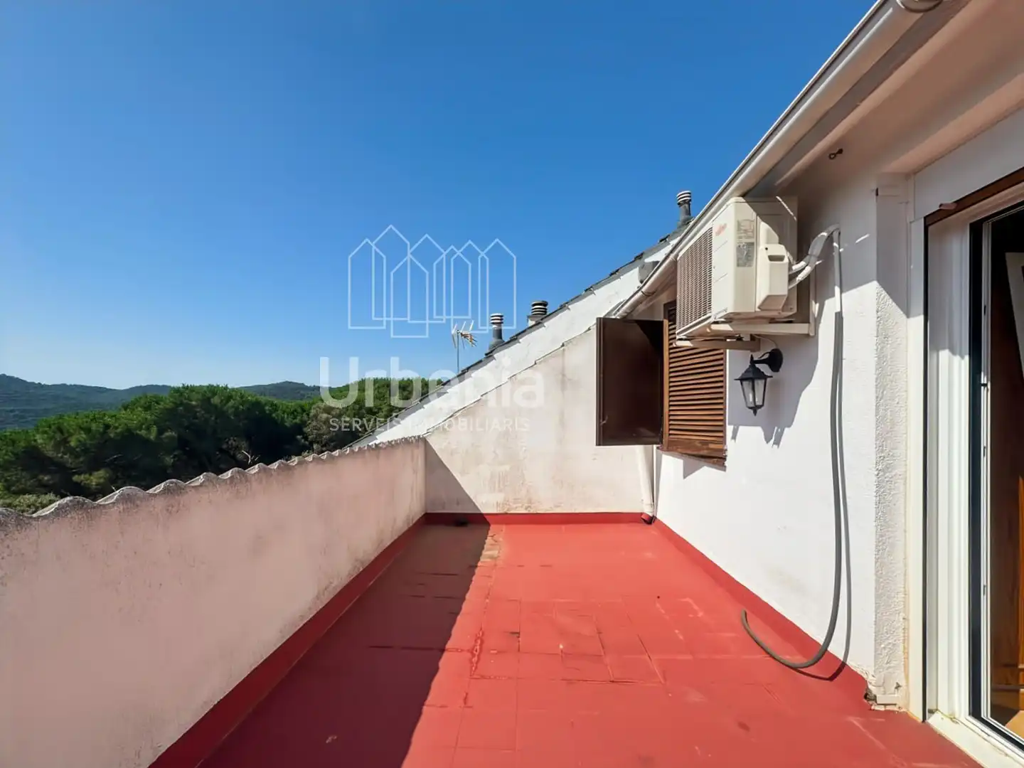 Vista exterior de Casa o xalet en venda en Sant Iscle de Vallalta amb Aire condicionat, Calefacció i Terrassa