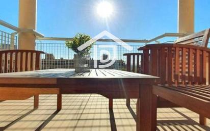 Terrace of Attic for sale in  Valencia Capital  with Air Conditioner, Terrace and Swimming Pool