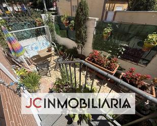 Exterior view of Flat for sale in Valladolid Capital  with Heating, Private garden and Terrace