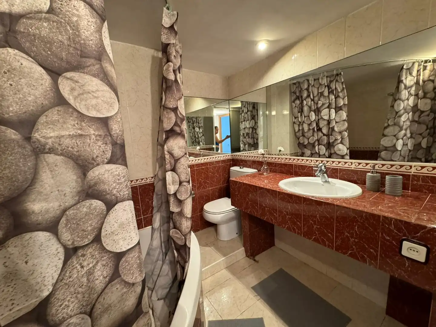 Baño de Piso de alquiler en Valencia con Aire acondicionado, Amueblado y Horno