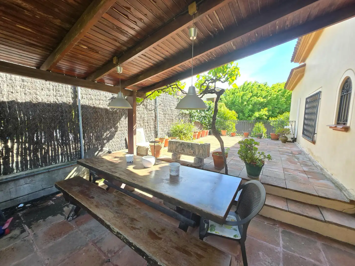 Terrassa de Casa o xalet en venda en Sant Just Desvern amb Aire condicionat, Calefacció i Jardí privat