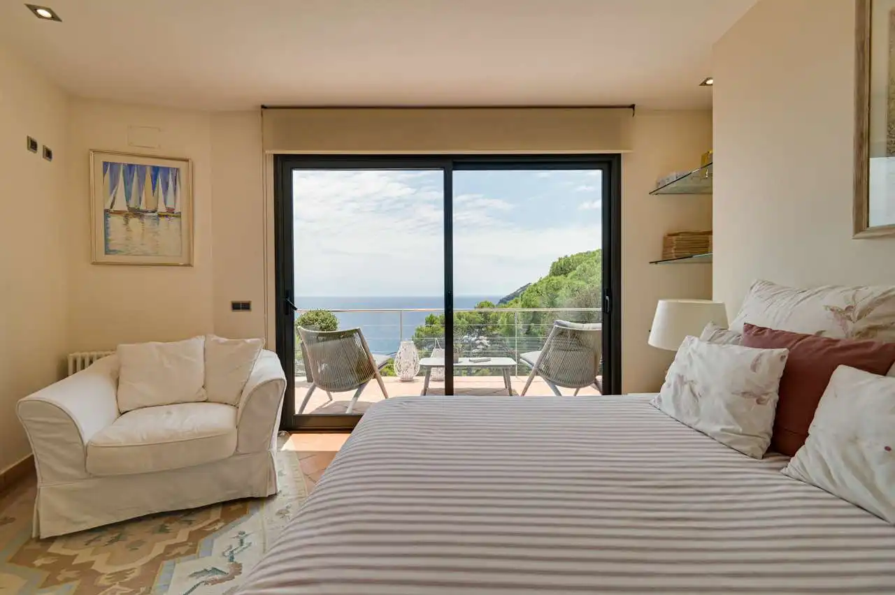 Habitación de Casa o chalet en venta en Palafrugell con Aire acondicionado, Calefacción y Jardín privado