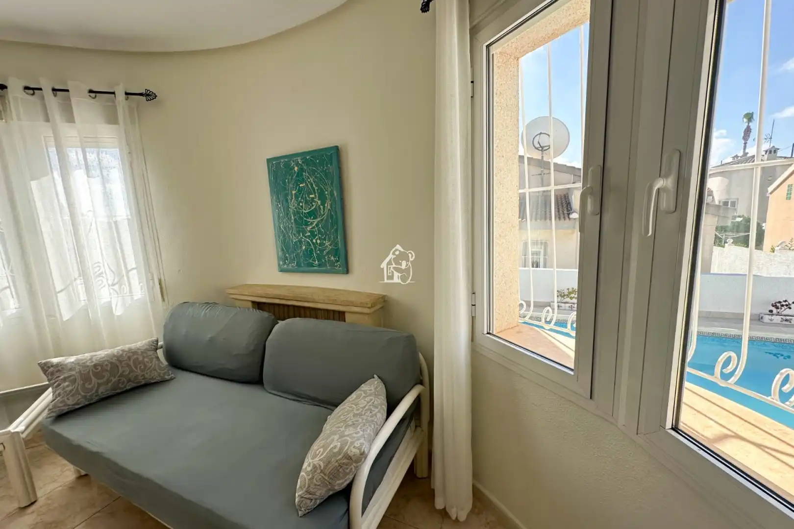 Terrassa de Casa o xalet de lloguer en Rojales amb Aire condicionat, Jardí privat i Terrassa