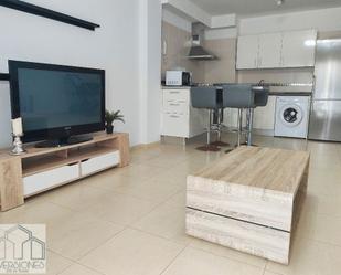 Sala d'estar de Apartament de lloguer en San Cristóbal de la Laguna amb Terrassa i Balcó