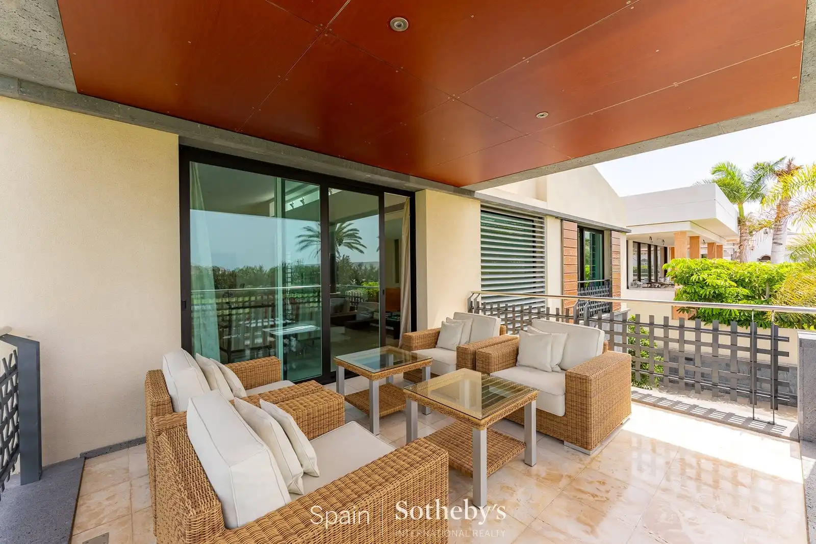 Terraza de Casa o chalet de alquiler en Arona con Aire acondicionado, Jardín privado y Terraza