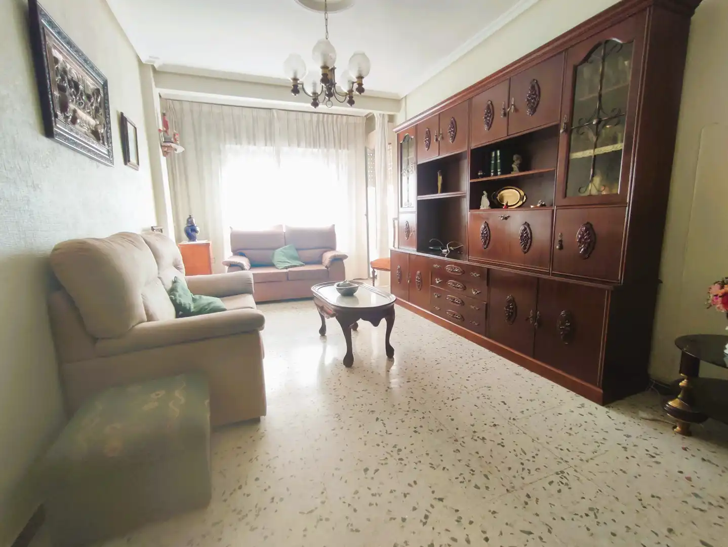 Wohnzimmer von Wohnung zum Verkauf in Medina del Campo mit Heizung