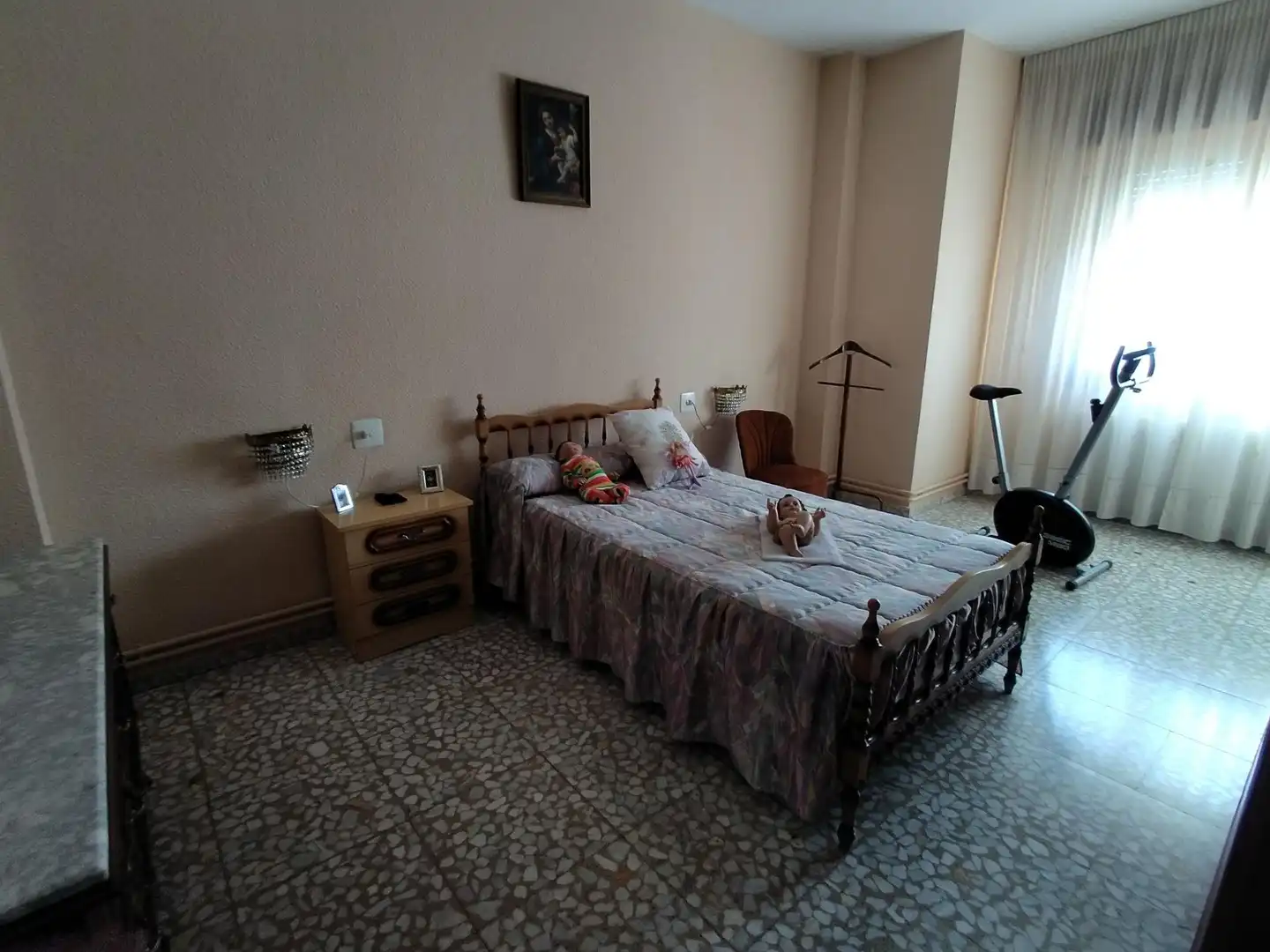 Bedroom of Flat for sale in La Roda  with Heating and Terrace