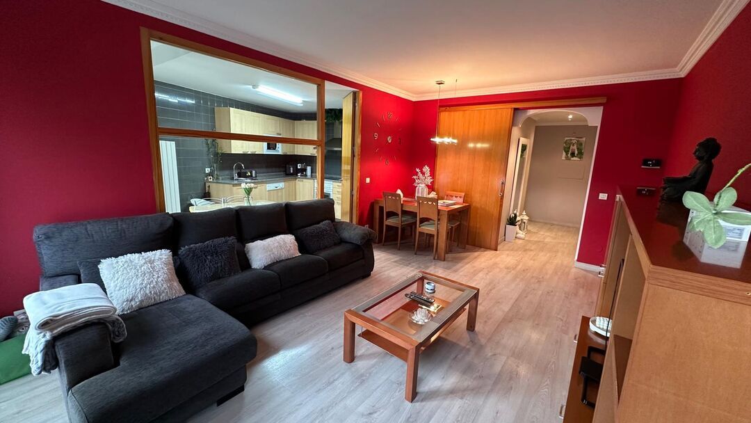 Sala de estar de Piso en venta en Vitoria - Gasteiz con Calefacción, Terraza y Trastero