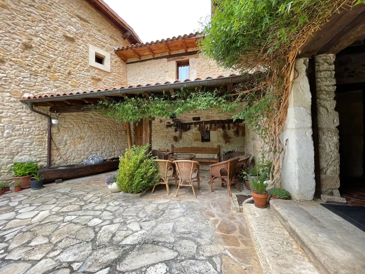Terrasse von Country house zum Verkauf in Villarcayo de Merindad de Castilla la Vieja mit Terrasse, Möbliert und Balkon