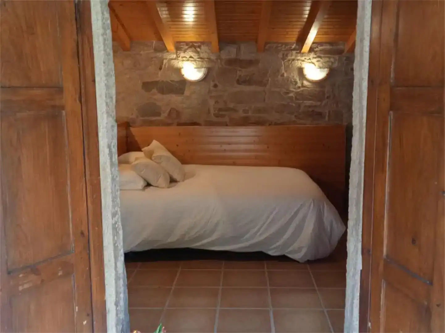 Bedroom of Apartments for rent in Rianxo  with Private garden and Furnished