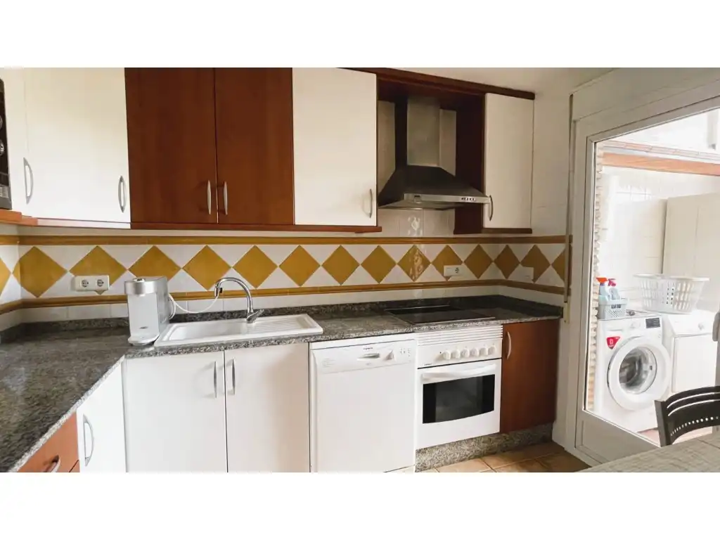 Küche von Maisonette zum Verkauf in Vera mit Klimaanlage, Privatgarten und Terrasse