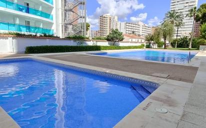 Swimming pool of Apartment for sale in Benidorm  with Air Conditioner, Heating and Private garden