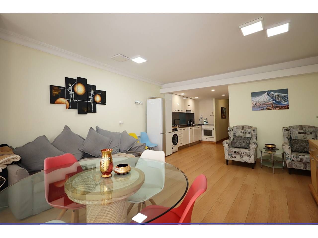 Living room of Flat for sale in Lloret de Mar  with Air Conditioner, Heating and Furnished