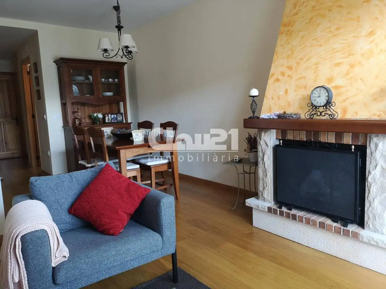Living room of Apartments for sale in Cercs  with Furnished and Balcony