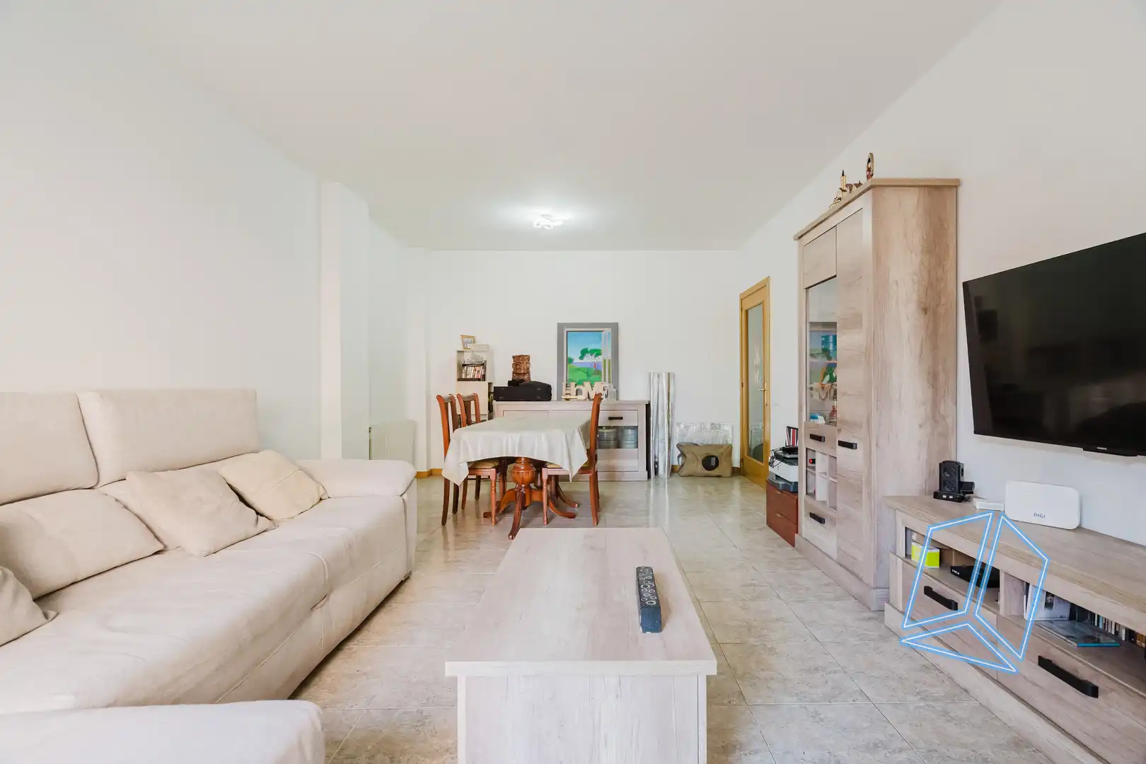 Living room of Flat for sale in Sabadell  with Terrace, Storage room and Swimming Pool