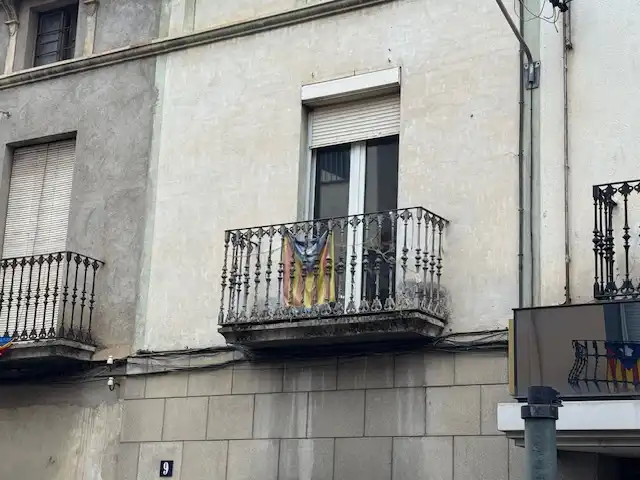 Terrassa de Casa adosada en venda en Anglès amb Calefacció, Jardí privat i Terrassa