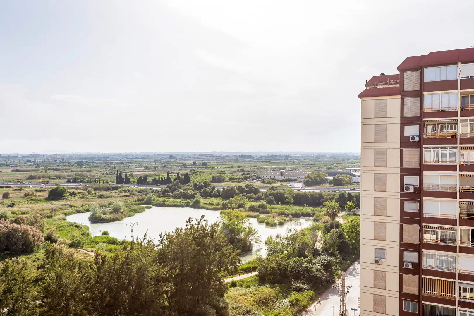 Vista exterior de Piso en venta en Massamagrell con Calefacción, Jardín privado y Trastero