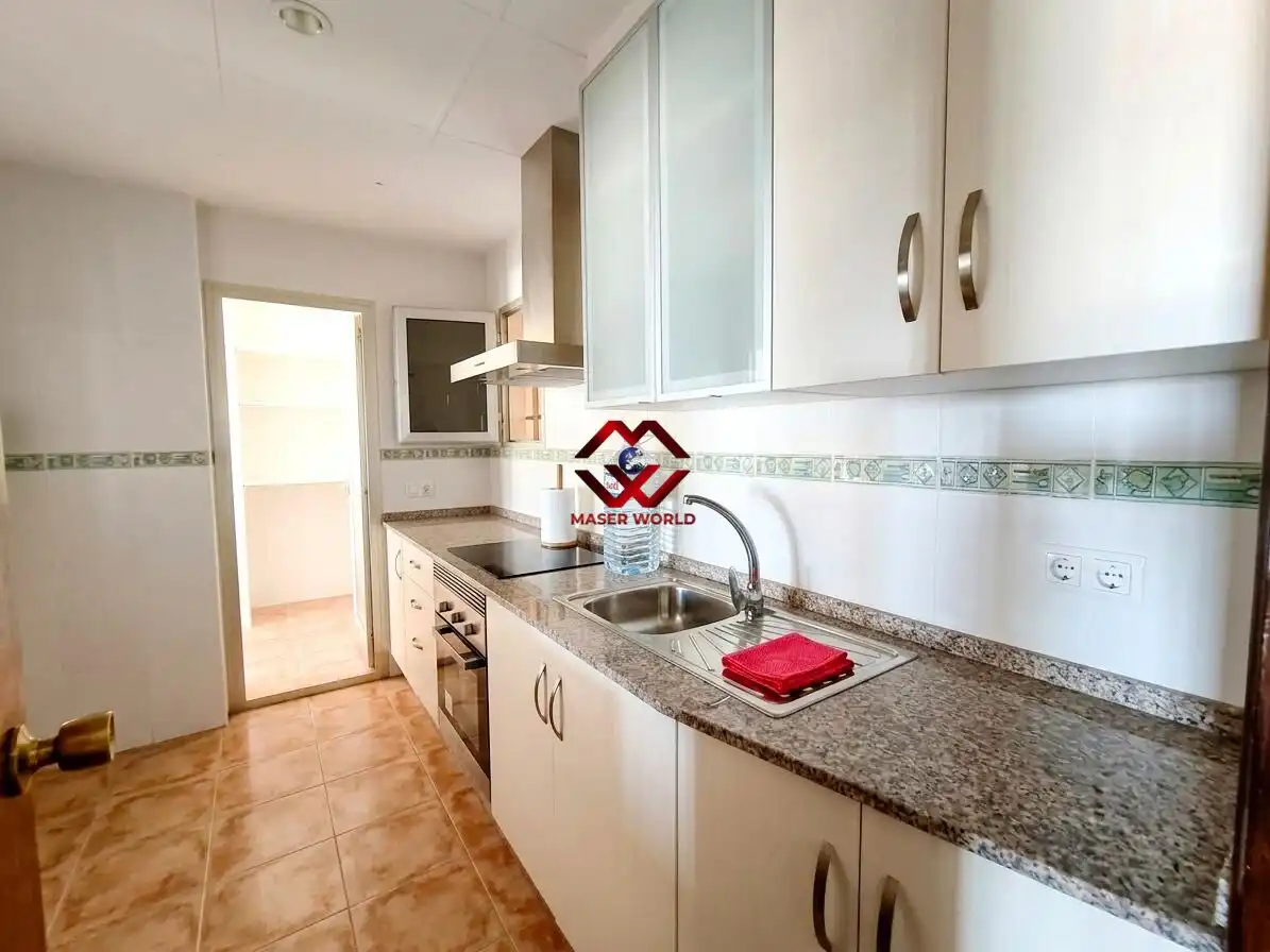 Cocina de Piso en venta en Mazarrón con Terraza, Trastero y Amueblado