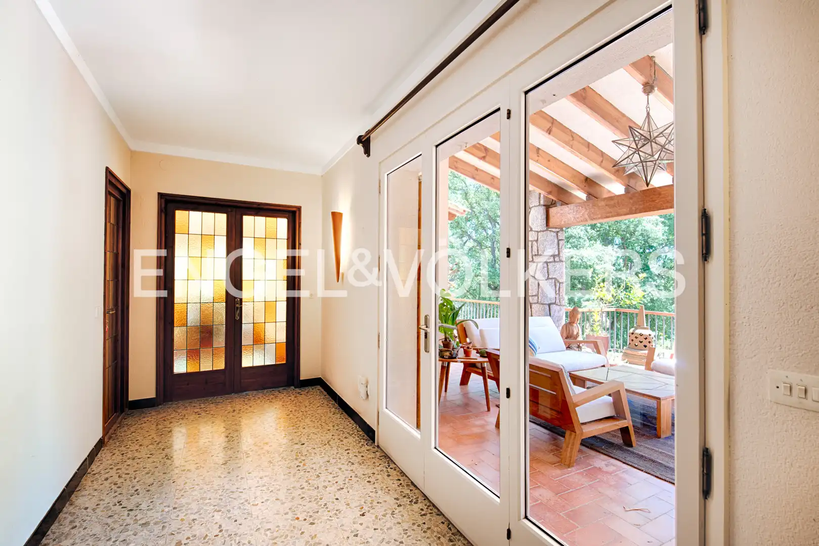 Terraza de Casa o chalet en venta en Maçanet de Cabrenys con Aire acondicionado, Calefacción y Jardín privado