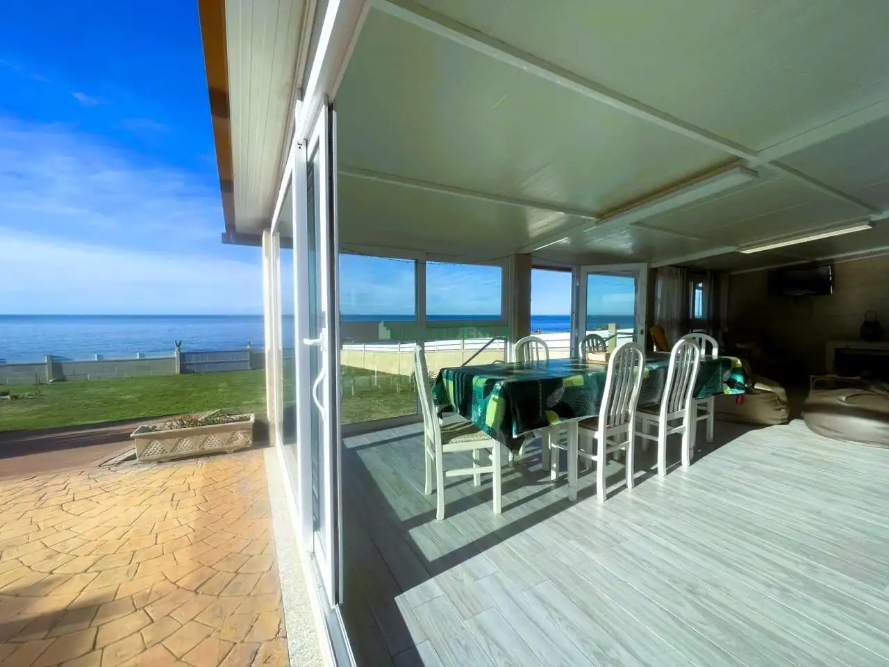 Terraza de Casa o chalet en venta en Oia con Calefacción, Jardín privado y Trastero