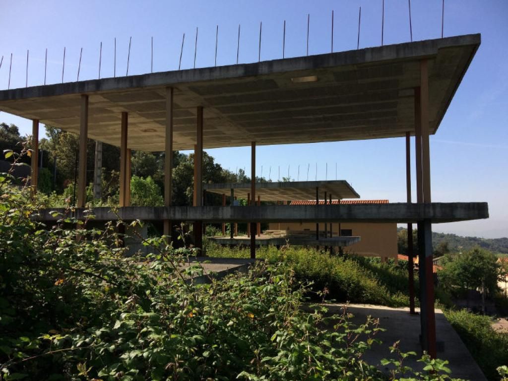 Vista exterior de Casa adosada en venda en Cànoves I Samalús amb Jardí privat