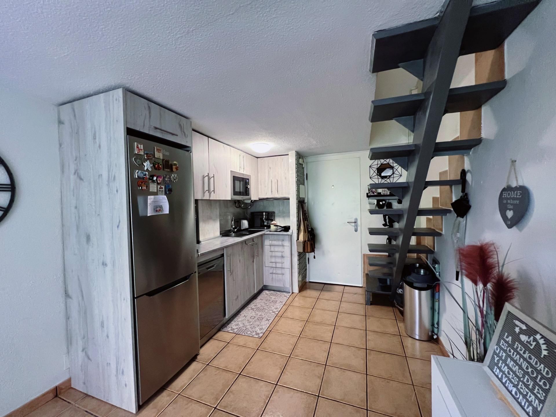 Kitchen of Duplex for sale in Marbella  with Air Conditioner and Private garden