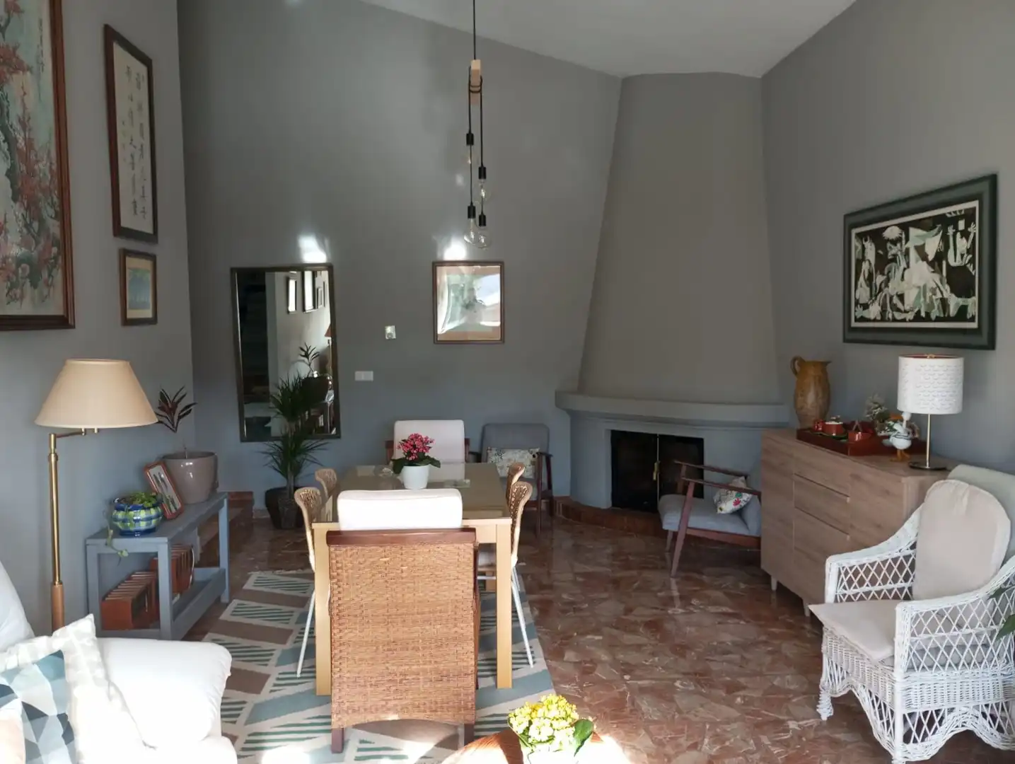 Esszimmer von Haus oder Chalet zum Verkauf in Ronda mit Klimaanlage, Heizung und Privatgarten