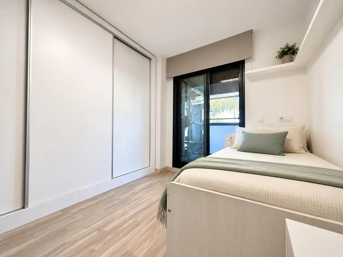 Bedroom of Detached homes for sale in Molina de Segura  with Air Conditioner, Private garden and Community pool
