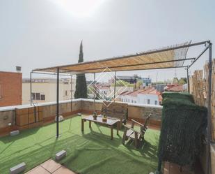 Terrace of Single-family semi-detached for sale in  Madrid Capital  with Terrace and Swimming Pool