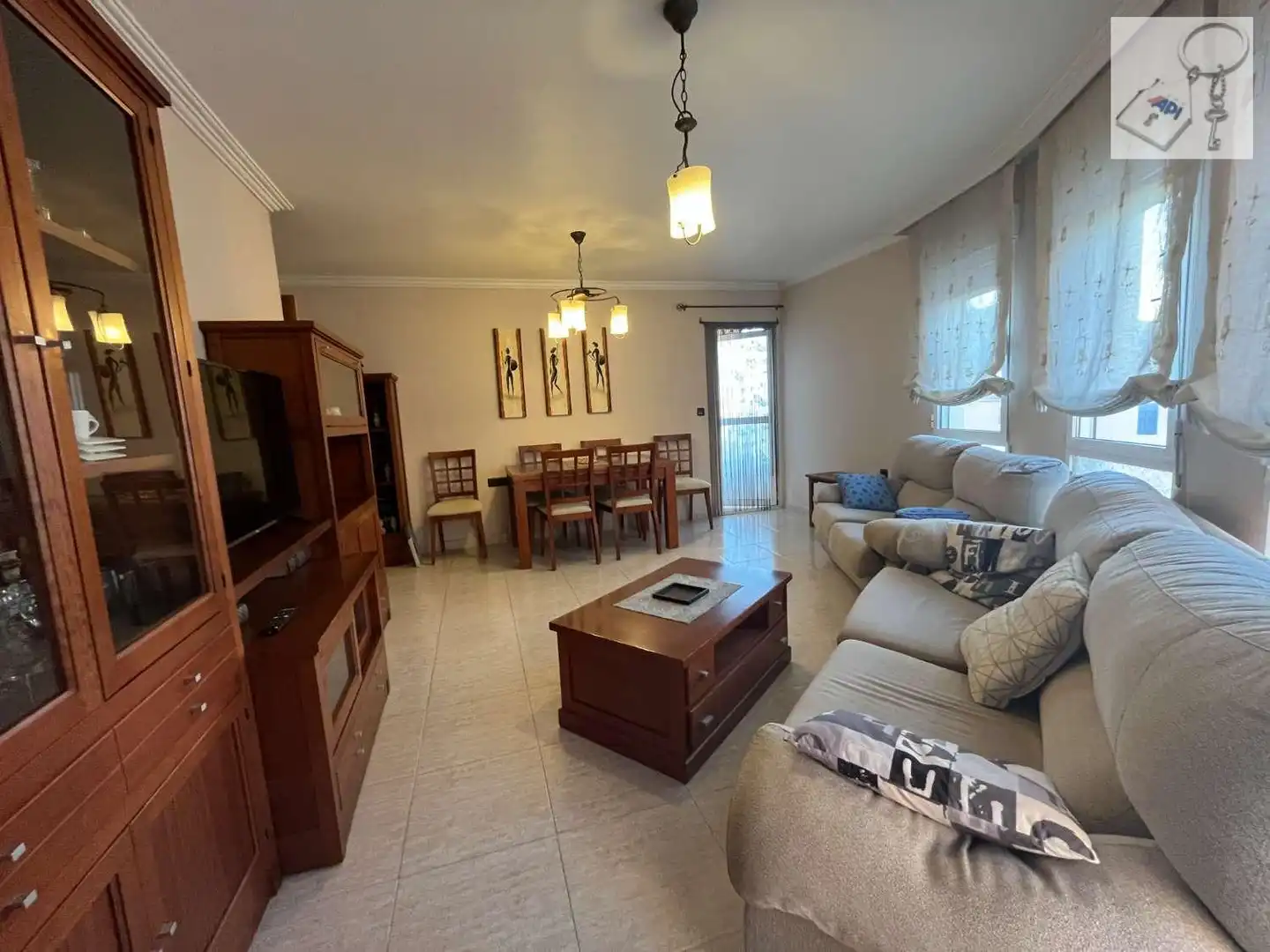 Sala d'estar de Apartament en venda en Torrevieja amb Aire condicionat, Calefacció i Terrassa
