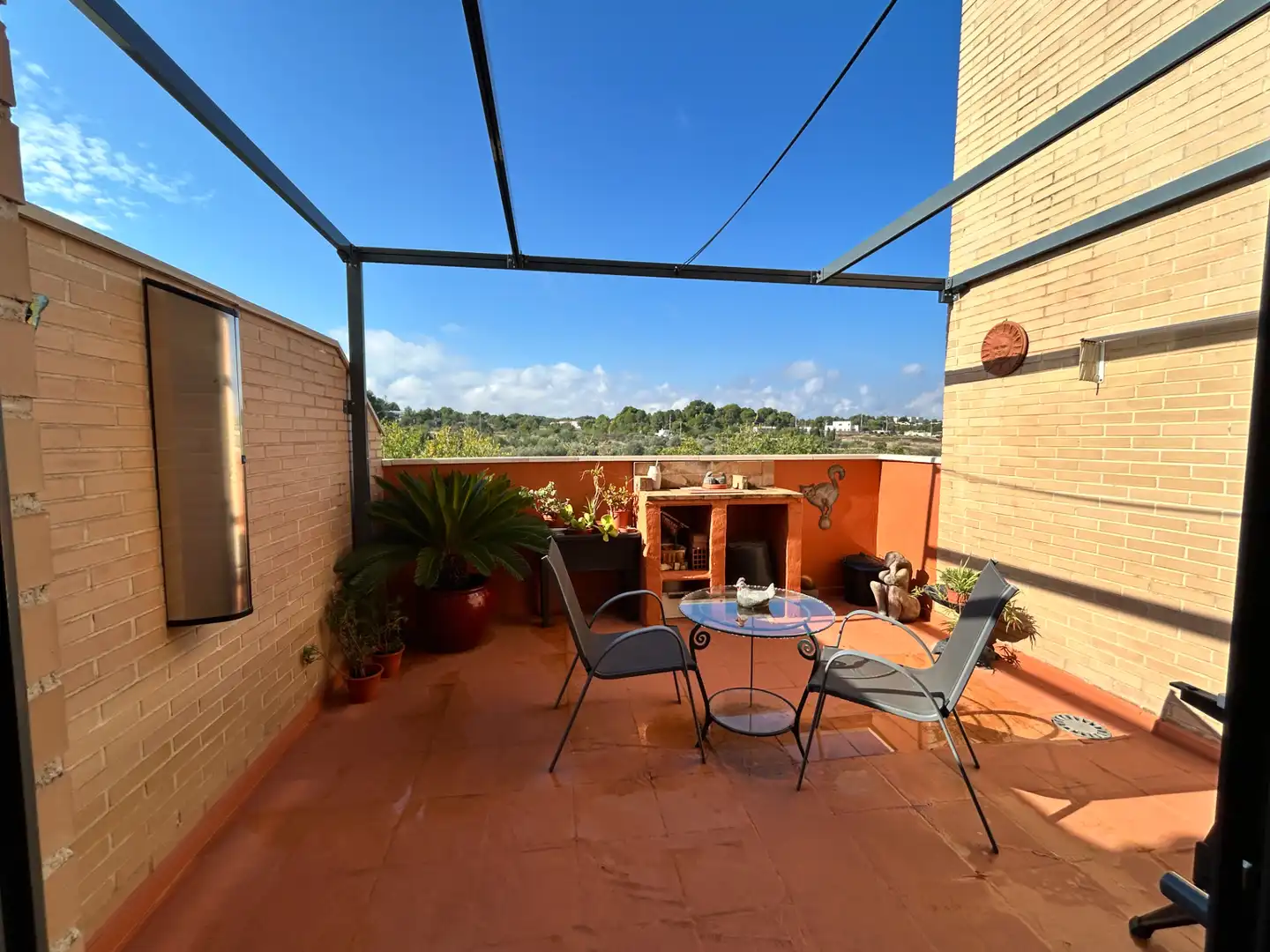 Terraza de Piso de alquiler en Centro  