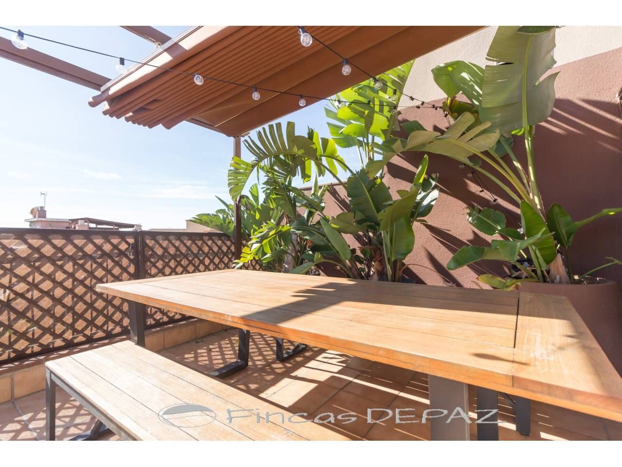 Terrace of Attic for sale in Castelldefels  with Air Conditioner, Heating and Parquet flooring