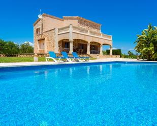 Swimming pool of House or chalet to rent in Santanyí  with Air Conditioner, Terrace and Swimming Pool