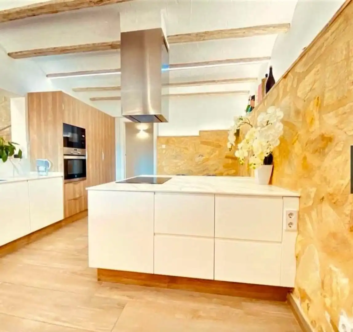 Cuina de Casa o xalet en venda en Albaida amb Aire condicionat, Jardí privat i Traster