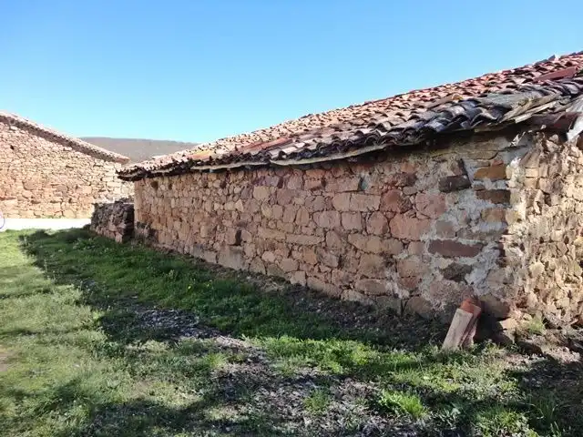 Exterior view of Houses for sale in Pinilla de los Moros  with Private garden