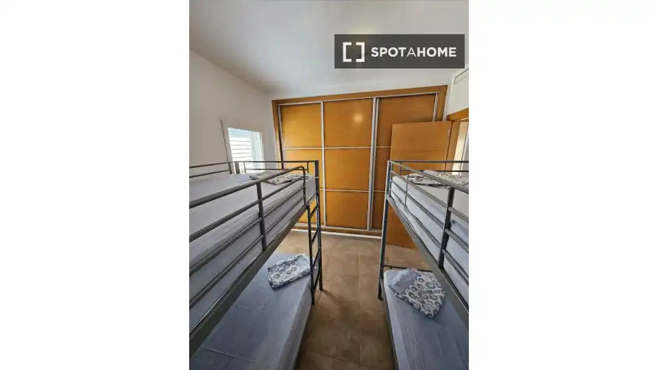Bedroom of Flat for rent in Cullera  with Air Conditioner, Heating and Furnished