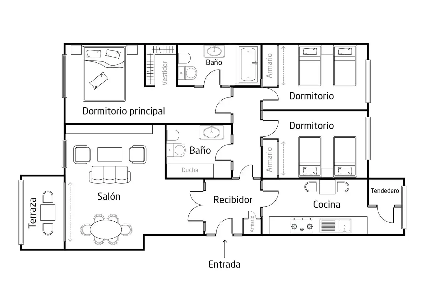 Appartamento con piscina in vendita a Calle Fuente Cisneros, imagen 21