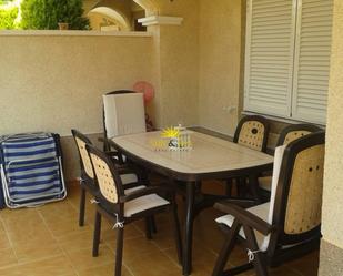 Terrace of Single-family semi-detached to rent in Pilar de la Horadada  with Air Conditioner and Swimming Pool