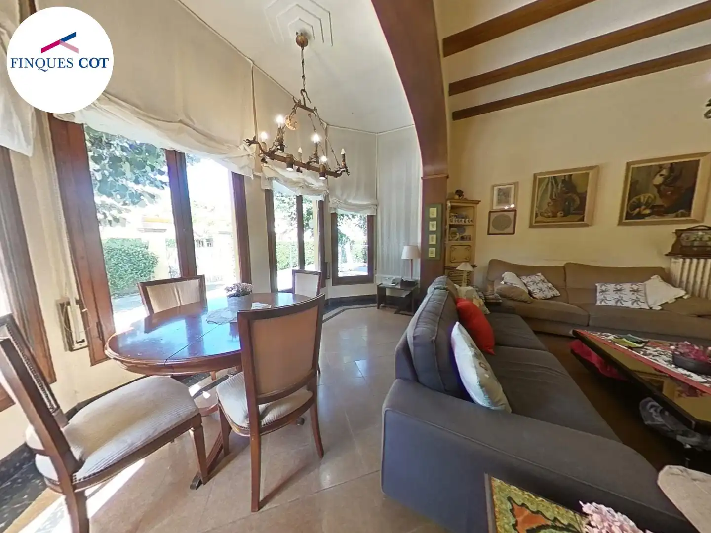 Esszimmer von Haus oder Chalet zum Verkauf in Cardedeu mit Heizung, Möbliert und Balkon