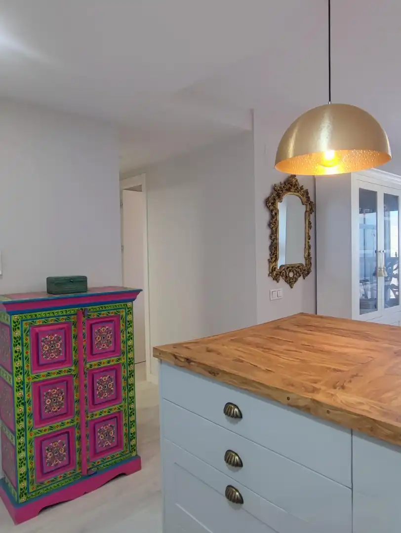 Comedor de Piso de alquiler en Almería con Aire acondicionado, Calefacción y Jardín privado
