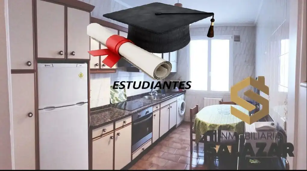 Cocina de Piso de alquiler en Bilbao  con Calefacción