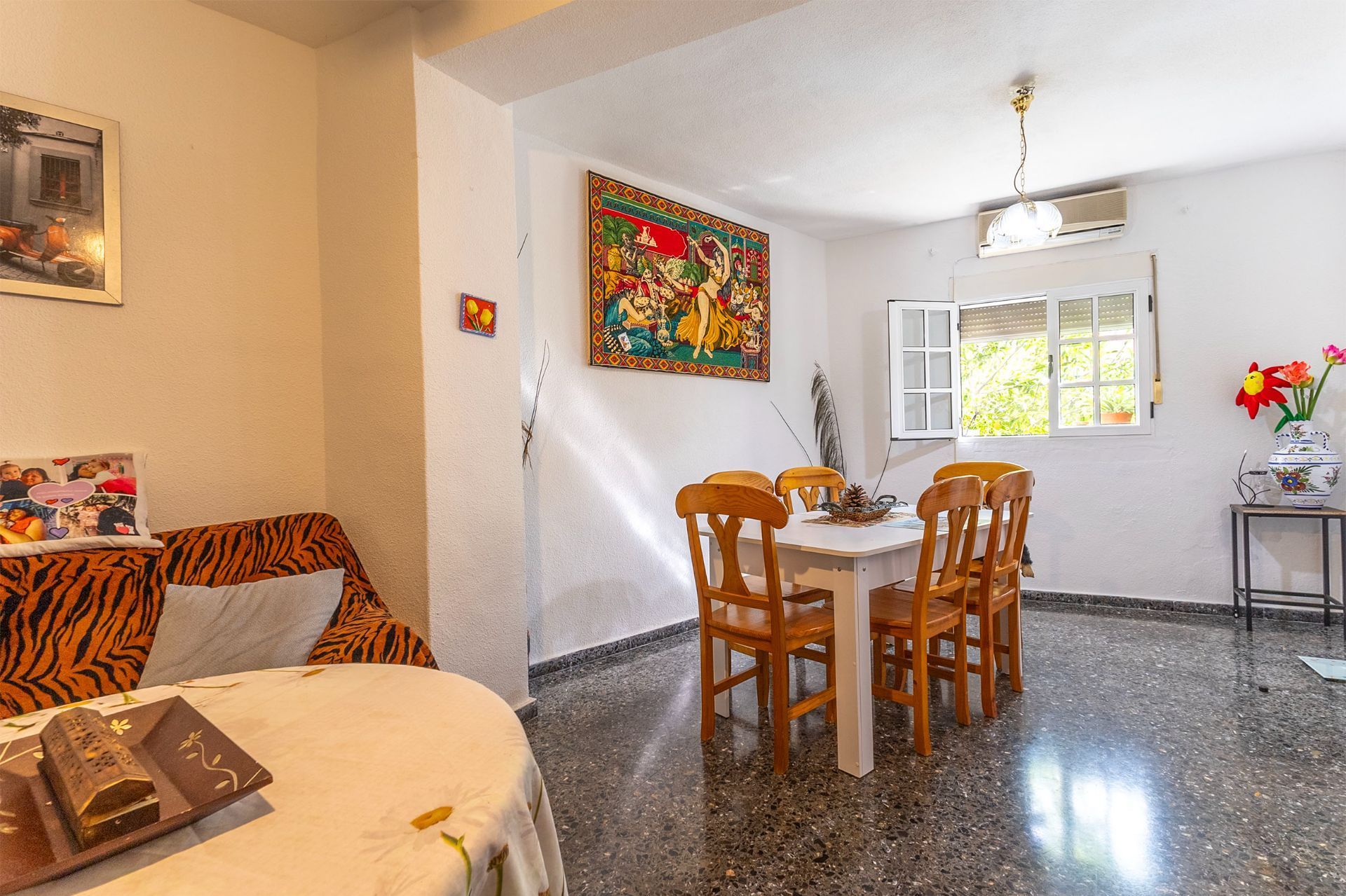 Dining room of House or chalet for sale in Busot  with Air Conditioner, Private garden and Terrace