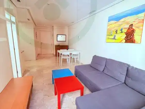 Wohnzimmer von Wohnungen zur Miete in  Madrid Capital mit Klimaanlage