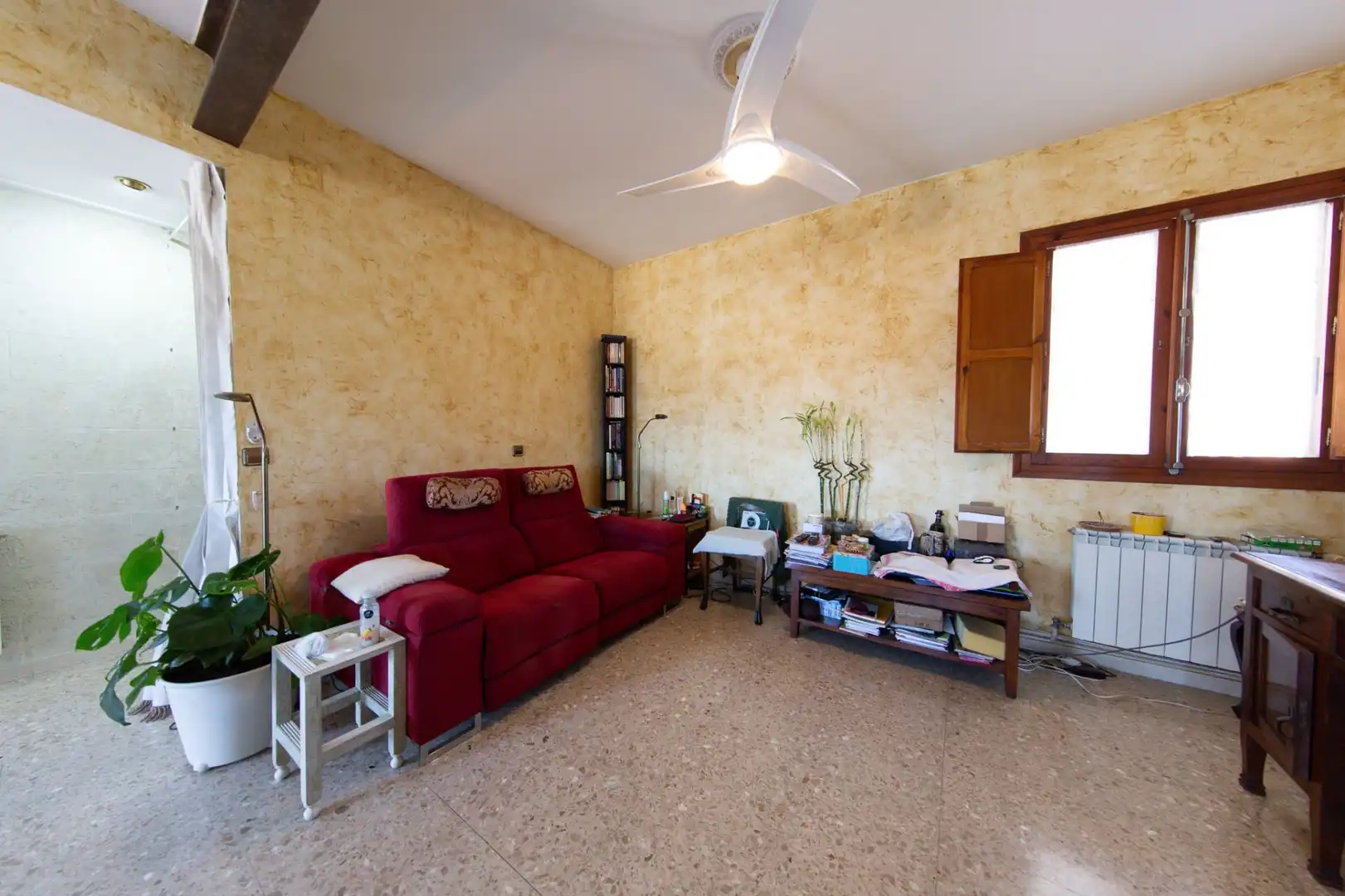 Wohnzimmer von Wohnungen zum Verkauf in Castalla mit Klimaanlage, Heizung und Abstellraum