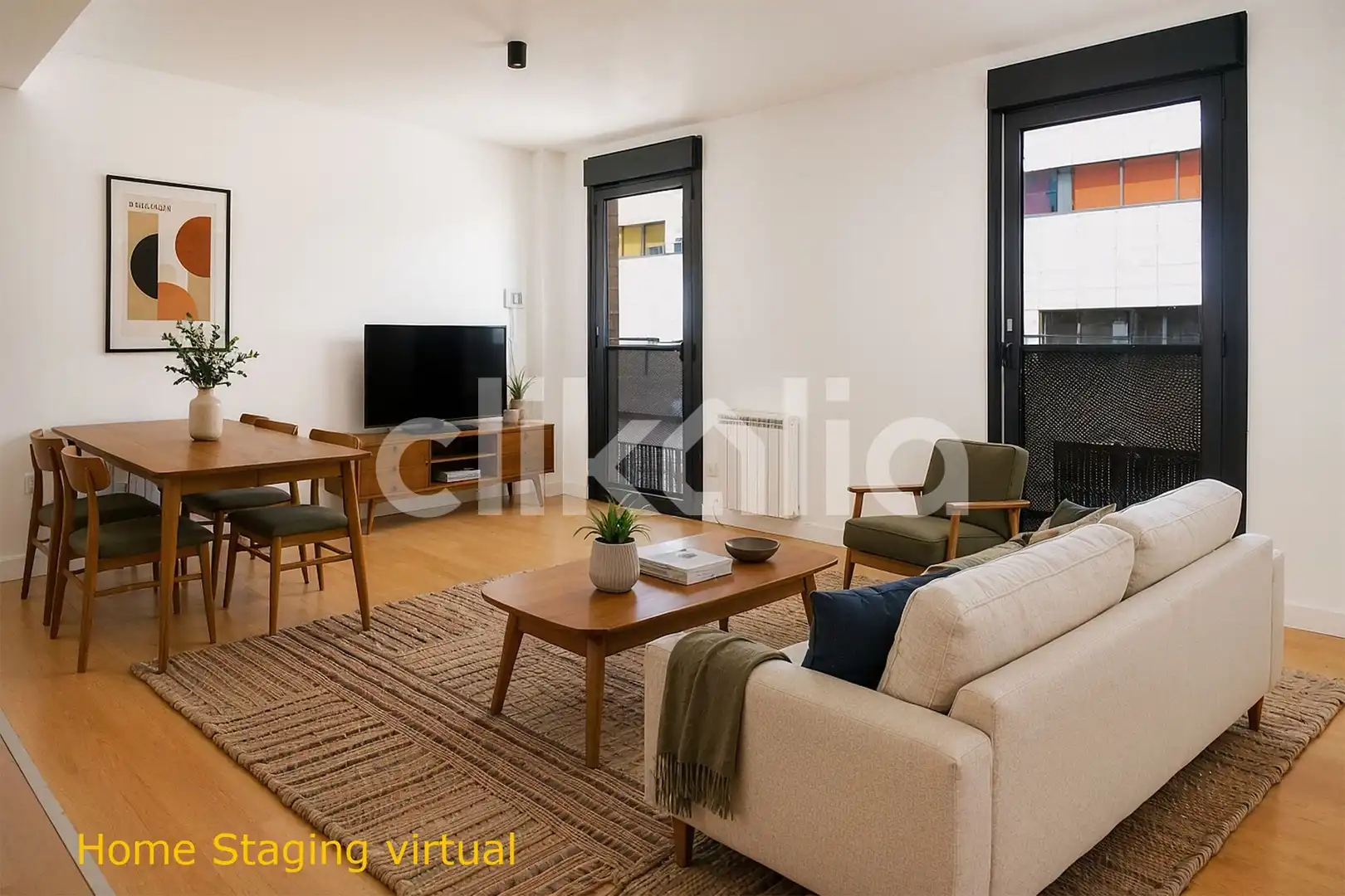 Sala de estar de Piso en venta en Alcorcón con Calefacción y Trastero