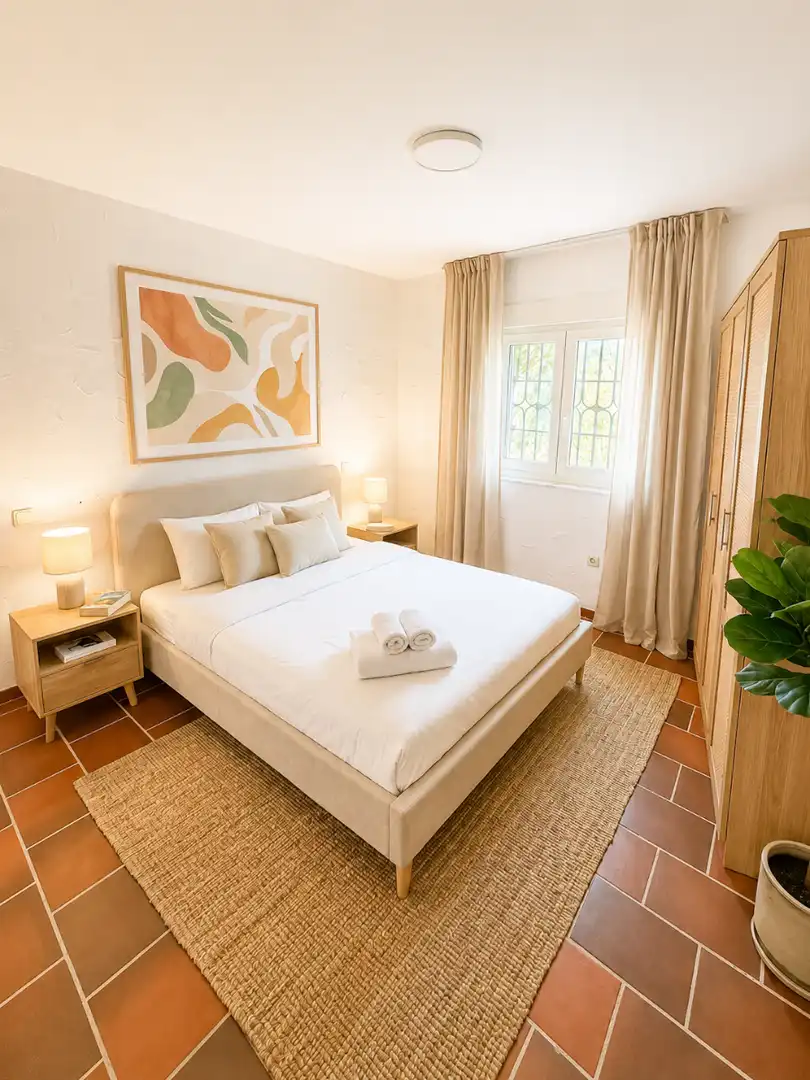 Schlafzimmer von Haus oder Chalet zum Verkauf in Finestrat mit Terrasse und Schwimmbad