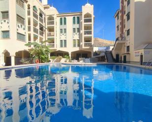 Swimming pool of Apartment for sale in Santa Pola  with Air Conditioner, Heating and Private garden