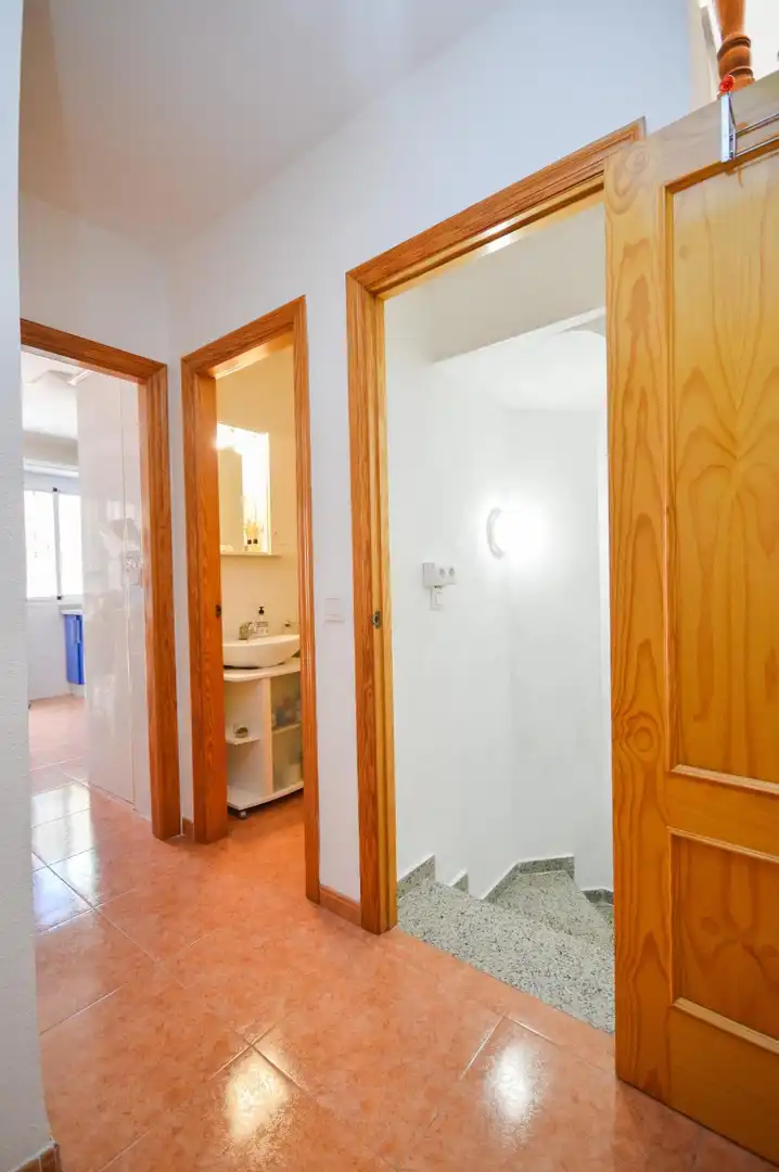 Badezimmer von Haus oder Chalet zum Verkauf in Huércal de Almería mit Klimaanlage, Heizung und Terrasse