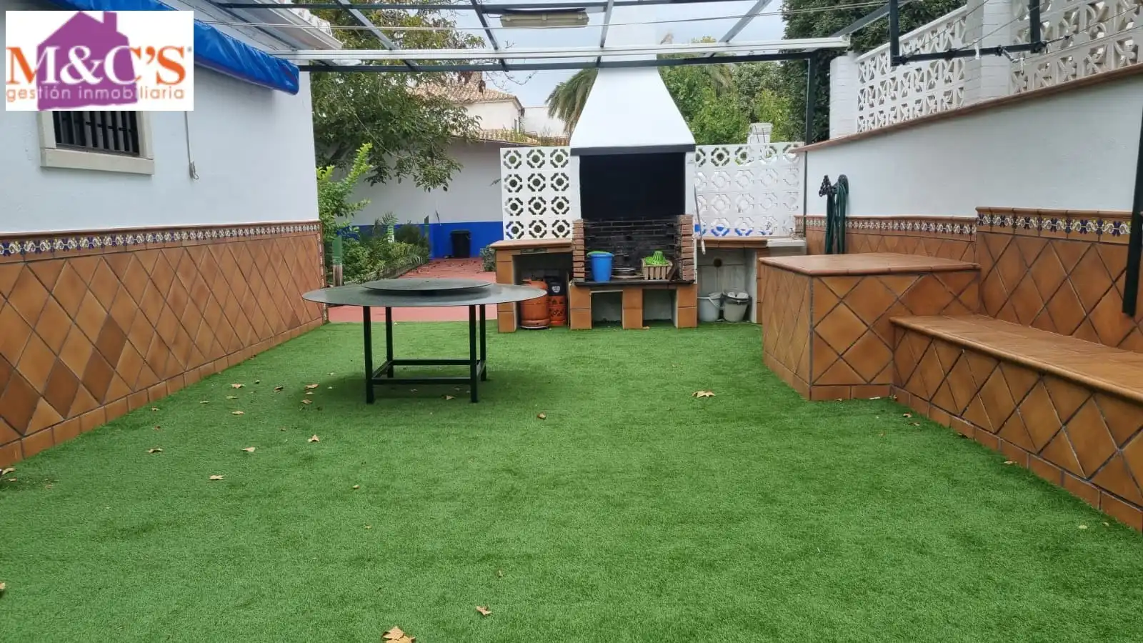 Terrassa de Casa o xalet en venda en Puertollano amb Aire condicionat, Calefacció i Jardí privat