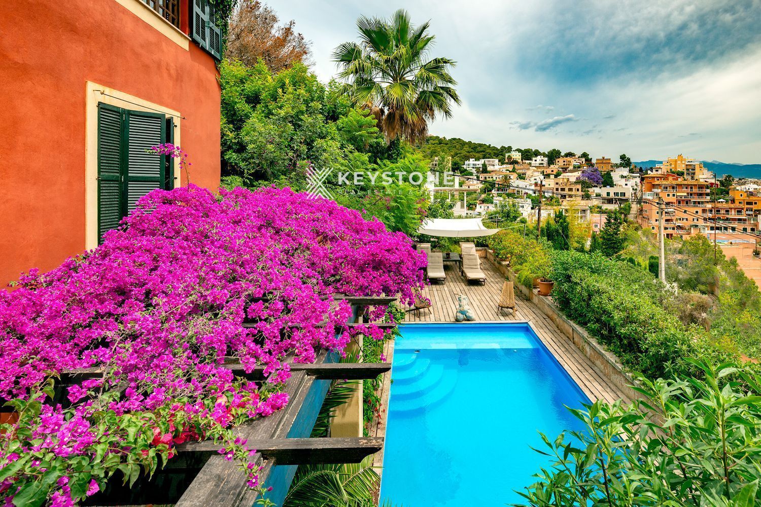 Vista exterior de Piso de alquiler en  Palma de Mallorca con Aire acondicionado, Calefacción y Terraza